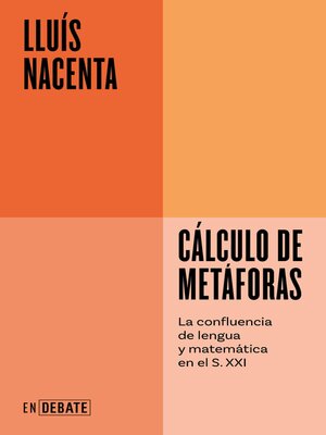 cover image of Cálculo de metáforas